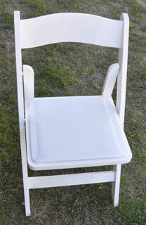 White Wooden Chair